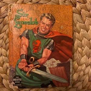 VINTAGE 1960s SIR LANCELOT BIG LITTLE BOOK TV SERIES